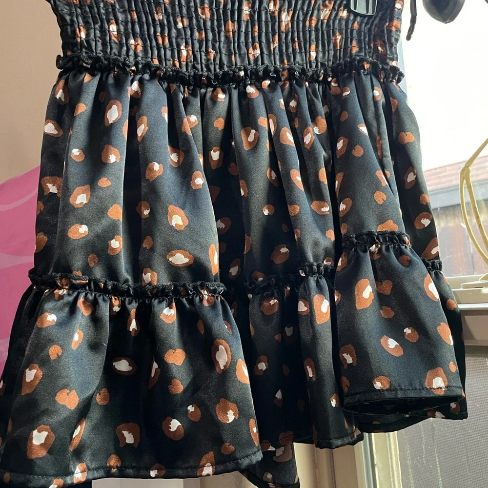 Altard State leopard print mini ruffled skirt - Picture 13 of 13